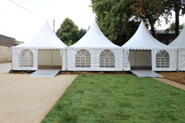 Inauguration dans le jardin du CAUE de Petit-Quevilly